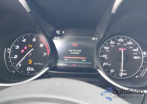 2022 Alfa Romeo Giulia Sprint Rwd from USA, damaged, VIN ZARFAMAN5N7660726